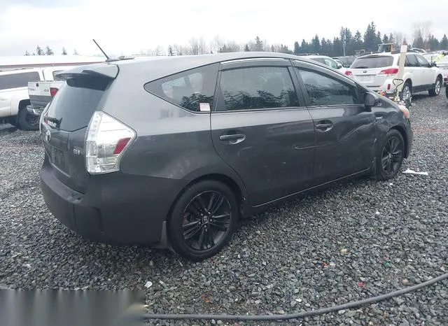 JTDZN3EU2E3332632 2014 2014 Toyota Prius- V Three 4