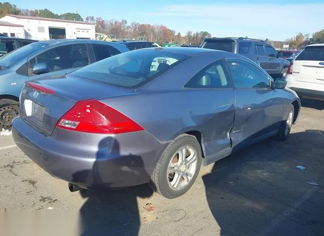 1HGCM72657A008161 2007 2007 Honda Accord- 2-4 EX 4