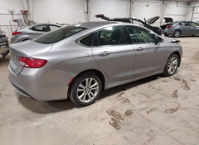 1C3CCCAB0FN720257 2015 2015 Chrysler 200- Limited 4