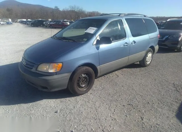 4T3ZF19C22U438543 2002 2002 Toyota Sienna- CE 2