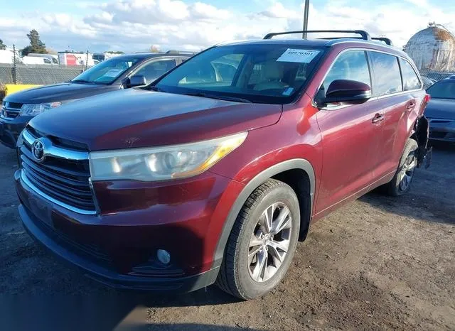 5TDJKRFHXFS185034 2015 2015 Toyota Highlander- Xle V6 2