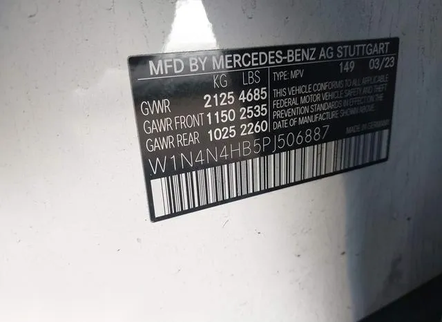 W1N4N4HB5PJ506887 2023 2023 Mercedes-Benz GLA 250- 4Matic 9