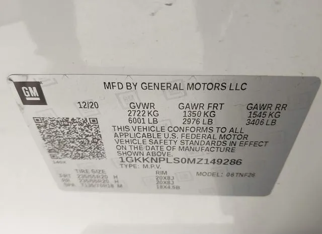 1GKKNPLS0MZ149286 2021 2021 GMC Acadia- Fwd Denali 9