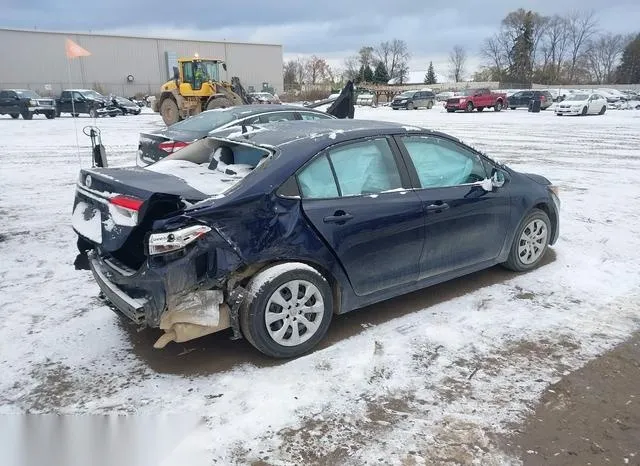 5YFEPMAE1MP249826 2021 2021 Toyota Corolla- LE 4