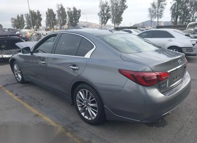 JN1EV7BRXNM341100 2022 2022 Infiniti Q50- Luxe Awd 3