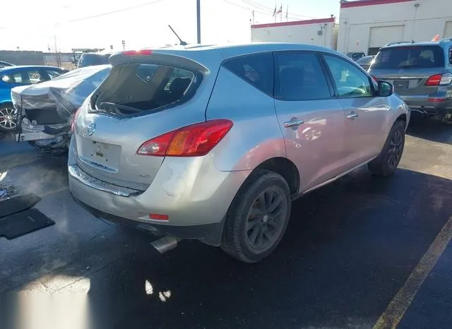 JN8AZ1MW0AW138347 2010 2010 Nissan Murano- S 4