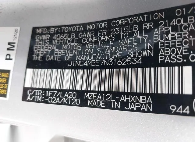 JTNC4MBE7N3162534 2022 2022 Toyota Corolla- Xse 9