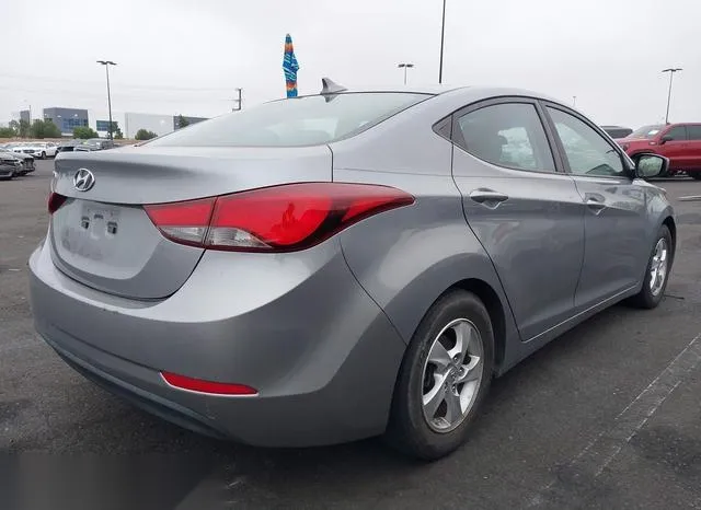 KMHDH4AE2EU136797 2014 2014 Hyundai Elantra- SE 4