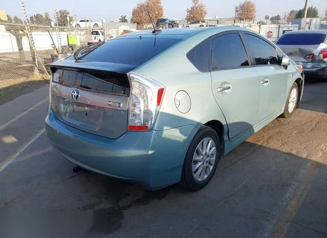 JTDKN3DP5C3022713 2012 2012 Toyota Prius- Plug-In Advanced 4