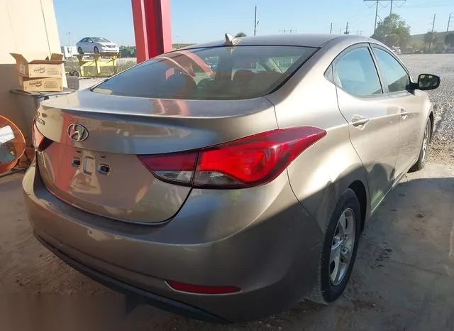 5NPDH4AE4EH478718 2014 2014 Hyundai Elantra- SE 4