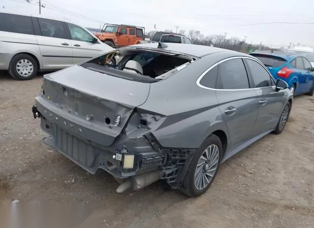 KMHL34JJ1PA058640 2023 2023 Hyundai Sonata- Hybrid Sel 4