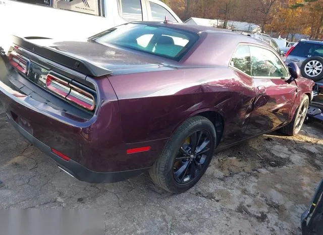 2C3CDZGG8NH144752 2022 2022 Dodge Challenger- Sxt Awd 4