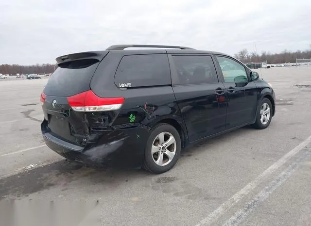 5TDKK3DC9BS065731 2011 2011 Toyota Sienna- Le V6 4