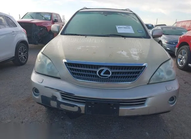 JTJGW31U372003616 2007 2007 Lexus RX- 400H 6