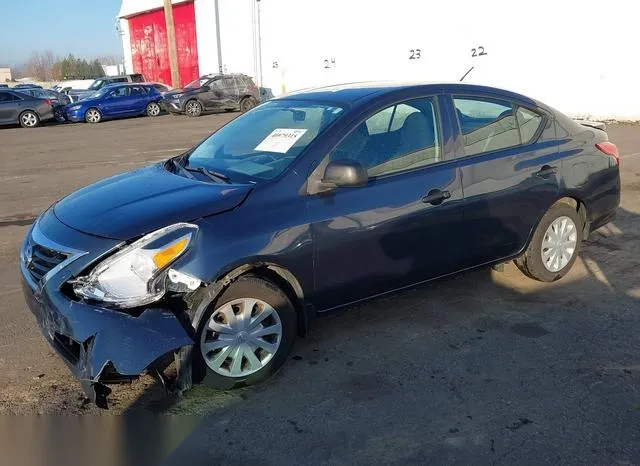 3N1CN7AP8FL848922 2015 2015 Nissan Versa- 1-6 S- 2