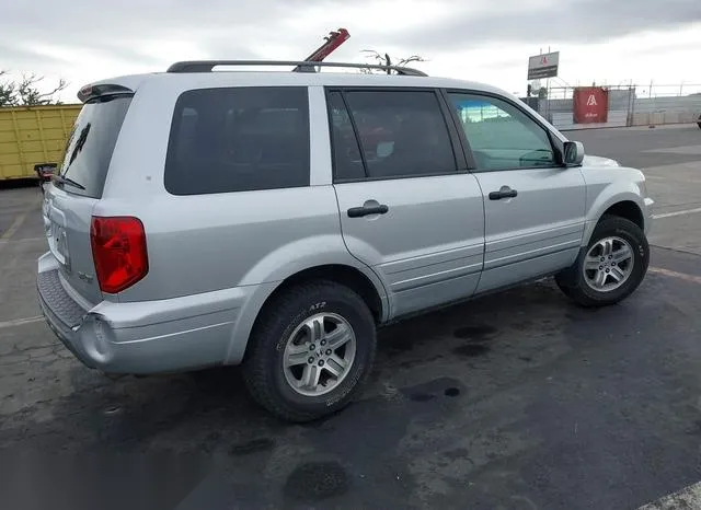 2HKYF18645H547640 2005 2005 Honda Pilot- Ex-L 4