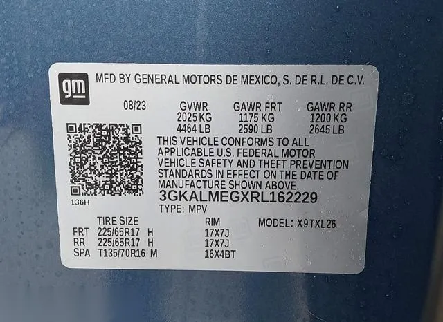 3GKALMEGXRL162229 2024 2024 GMC Terrain- Sle 9