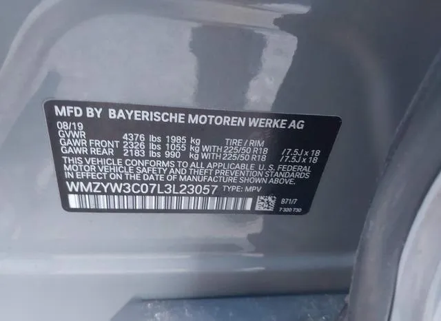 WMZYW3C07L3L23057 2020 2020 Mini Countryman- Cooper 9