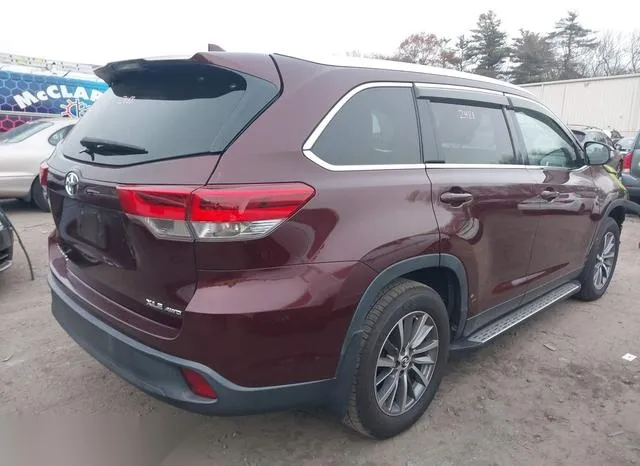 5TDJZRFH8KS983165 2019 2019 Toyota Highlander- Xle 4