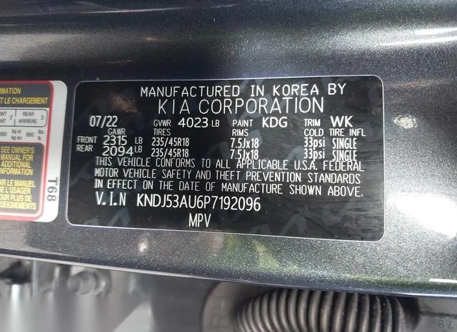 KNDJ53AU6P7192096 2023 2023 KIA Soul- Gt-Line 9