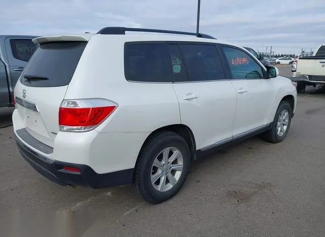 5TDBK3EH0BS062162 2011 2011 Toyota Highlander- Se V6 4