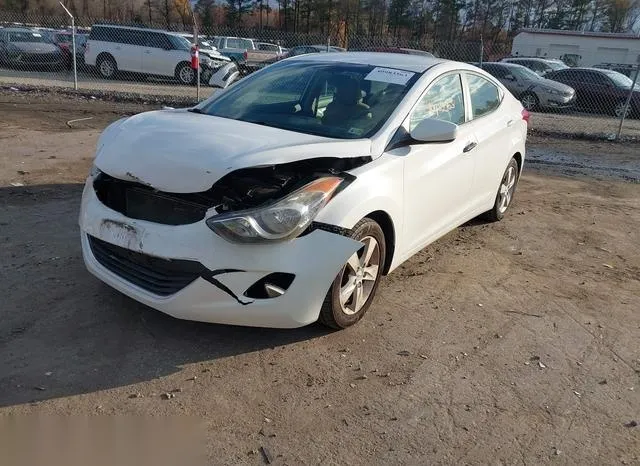 5NPDH4AE8CH117814 2012 2012 Hyundai Elantra- Gls 2