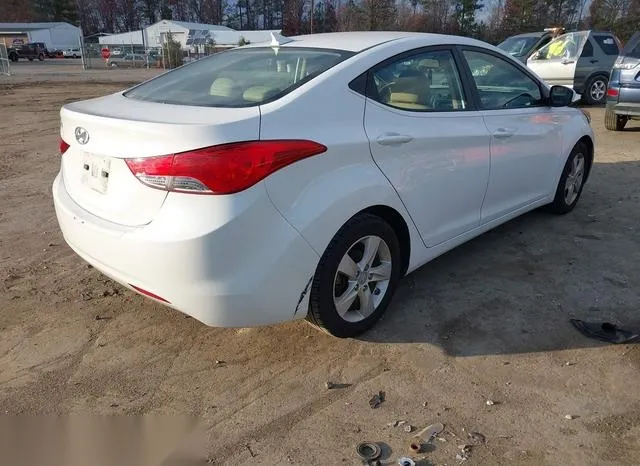 5NPDH4AE8CH117814 2012 2012 Hyundai Elantra- Gls 4