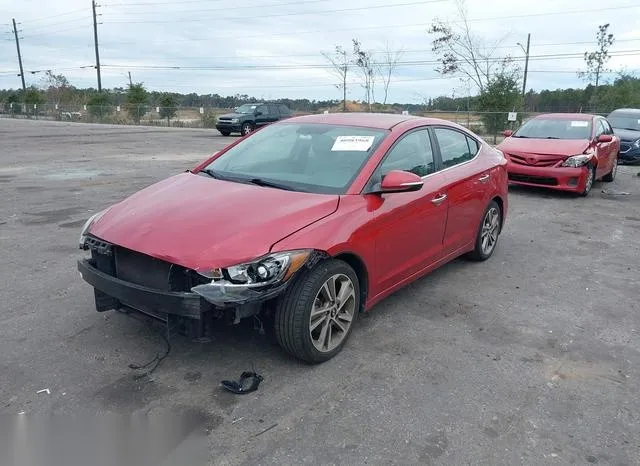 5NPD84LF0HH000564 2017 2017 Hyundai Elantra- Limited 2