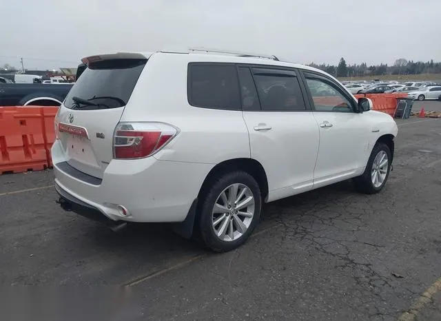 JTEEW44AX82018693 2008 2008 Toyota Highlander- Hybrid Limited 4