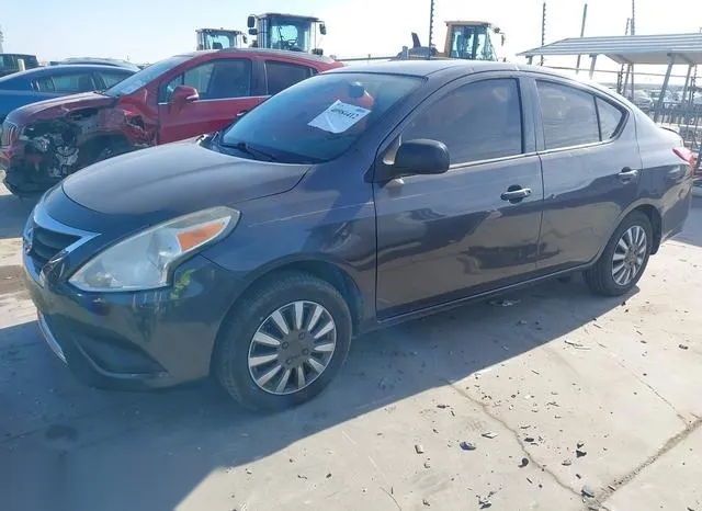 3N1CN7AP7FL831934 2015 2015 Nissan Versa- 1-6 S- 2