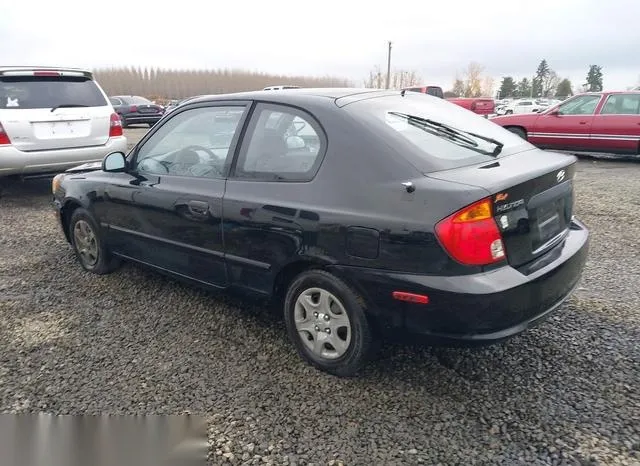 KMHCG35C63U239722 2003 2003 Hyundai Accent- GL 3