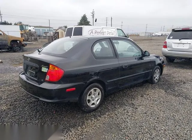 KMHCG35C63U239722 2003 2003 Hyundai Accent- GL 4