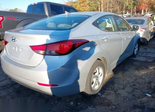 5NPDH4AEXEH511222 2014 2014 Hyundai Elantra- SE 4