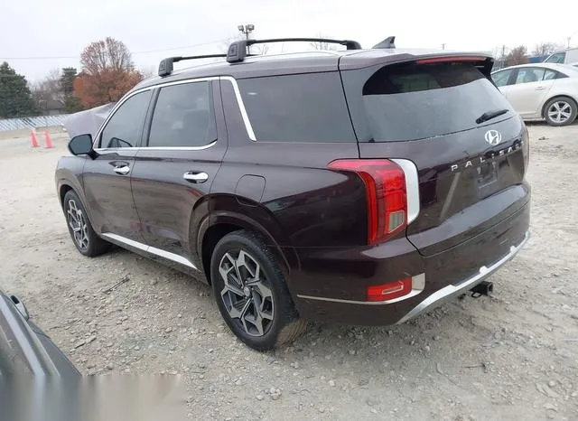 KM8R74HE2NU369805 2022 2022 Hyundai Palisade- Calligraphy 3