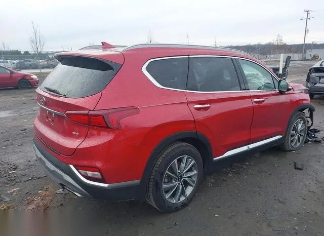 5NMS5CAD5KH054135 2019 2019 Hyundai Santa Fe- Limited 4