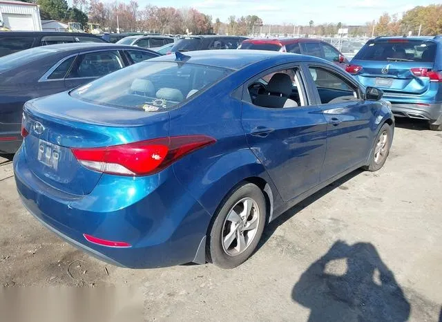 KMHDH4AE9EU210104 2014 2014 Hyundai Elantra- SE 4