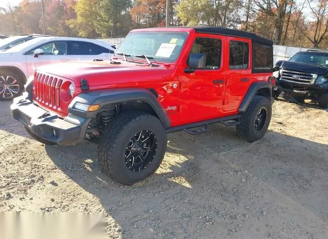 1C4HJXDG6JW299346 2018 2018 Jeep Wrangler- Unlimited Sport 2