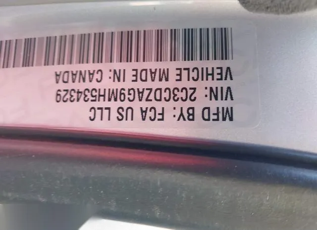 2C3CDZAG9MH534329 2021 2021 Dodge Challenger- Sxt 9