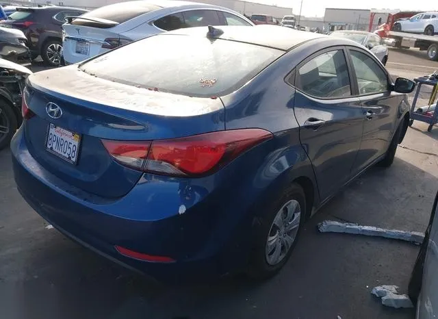 KMHDH4AE5GU569369 2016 2016 Hyundai Elantra- SE 4