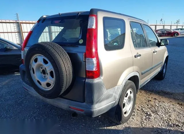 JHLRD68566C028474 2006 2006 Honda CR-V- LX 4