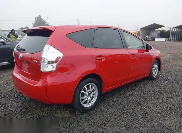 JTDZN3EU6C3094183 2012 2012 Toyota Prius- V Three 4