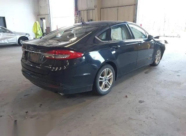 3FA6P0LU1JR137718 2018 2018 Ford Fusion- Hybrid SE 4