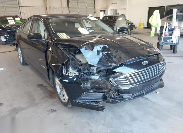 3FA6P0LU1JR137718 2018 2018 Ford Fusion- Hybrid SE 6