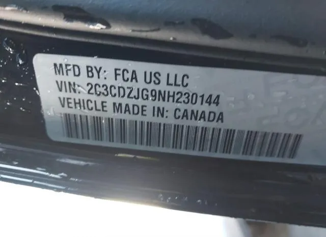 2C3CDZJG9NH230144 2022 2022 Dodge Challenger- GT 9