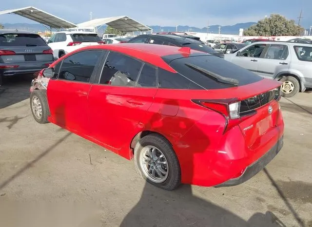 JTDKARFUXL3105460 2020 2020 Toyota Prius- LE 3