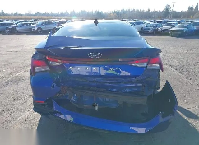 KMHLM4AG2MU138024 2021 2021 Hyundai Elantra- Sel 6