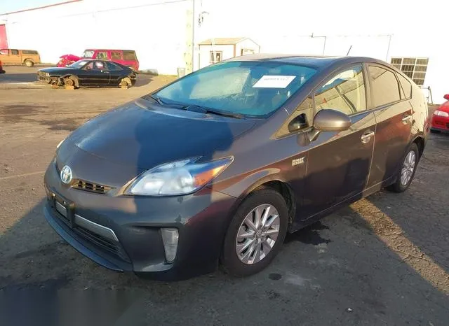 JTDKN3DPXE3062417 2014 2014 Toyota Prius- Plug-In Advanced 2