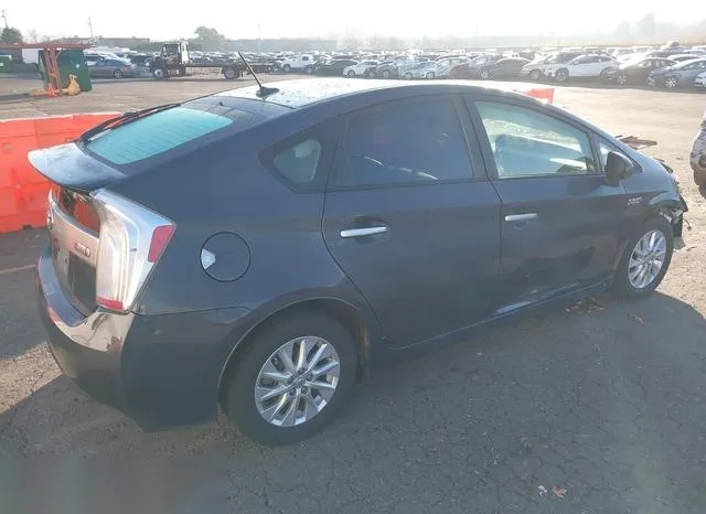 JTDKN3DPXE3062417 2014 2014 Toyota Prius- Plug-In Advanced 4