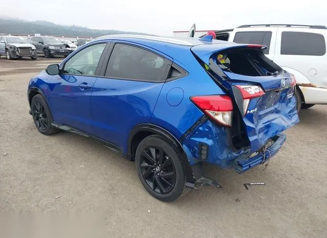 3CZRU6H13NM769313 2022 2022 Honda HR-V- Awd Sport 3