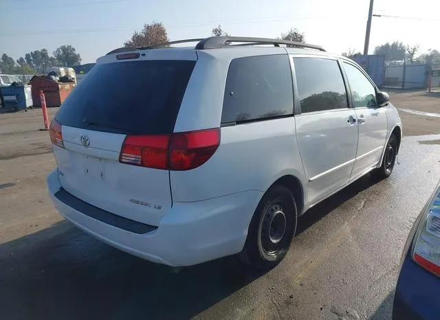 5TDZA23C95S364346 2005 2005 Toyota Sienna- LE 4